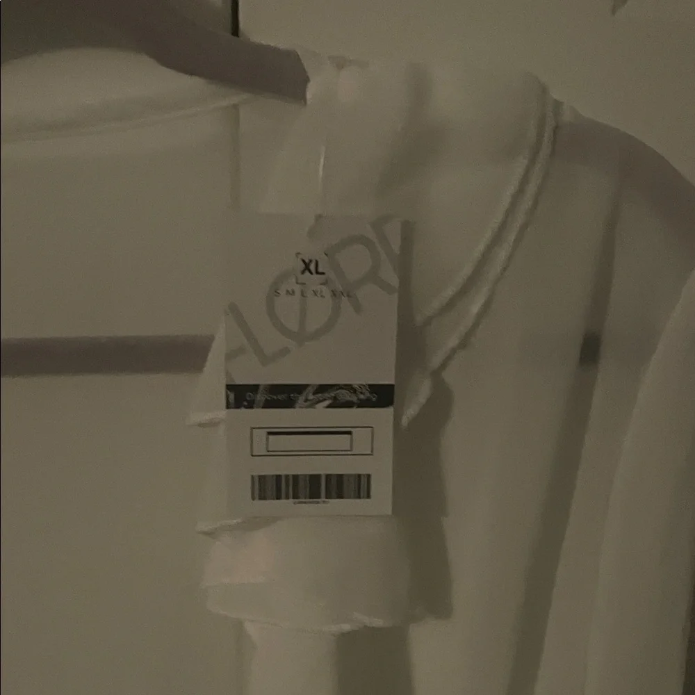 White Ruffle Blouse - Picture 2 of 2